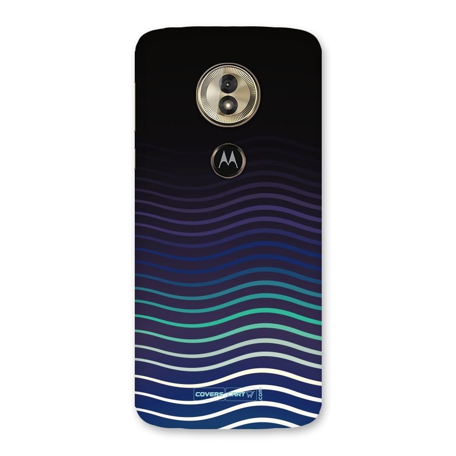 Wavy Stripes Back Case for Moto G6 Play