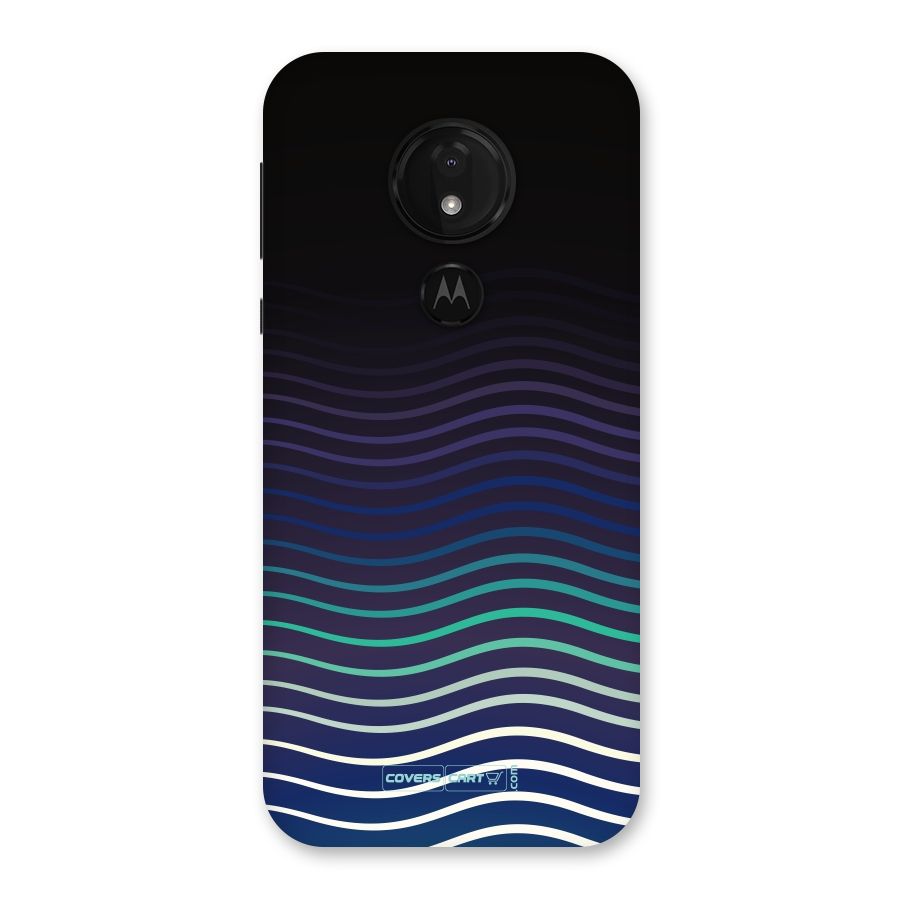 Wavy Stripes Back Case for Moto G7 Power