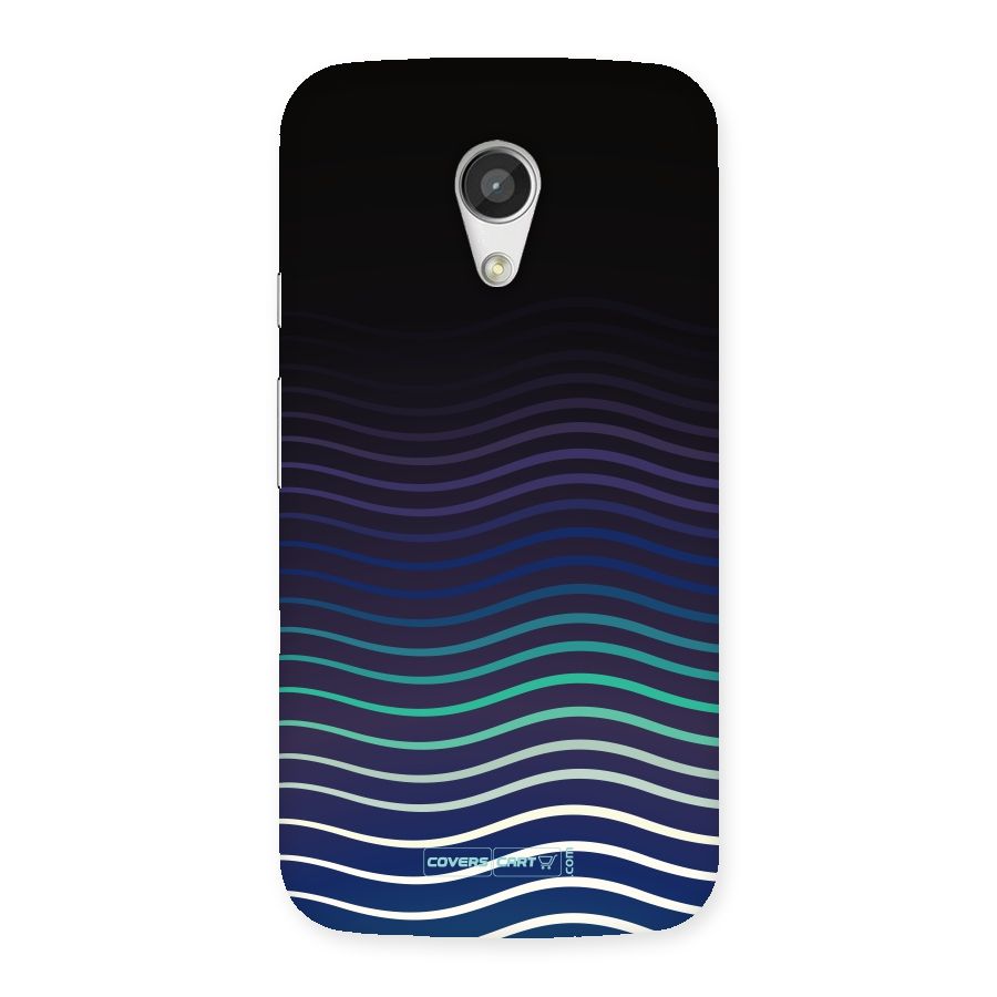 Wavy Stripes Back Case for Moto G 2nd Gen