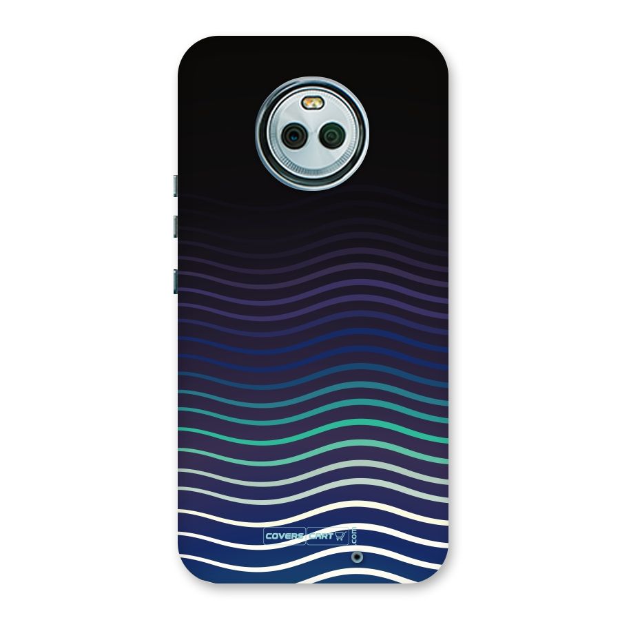 Wavy Stripes Back Case for Moto X4