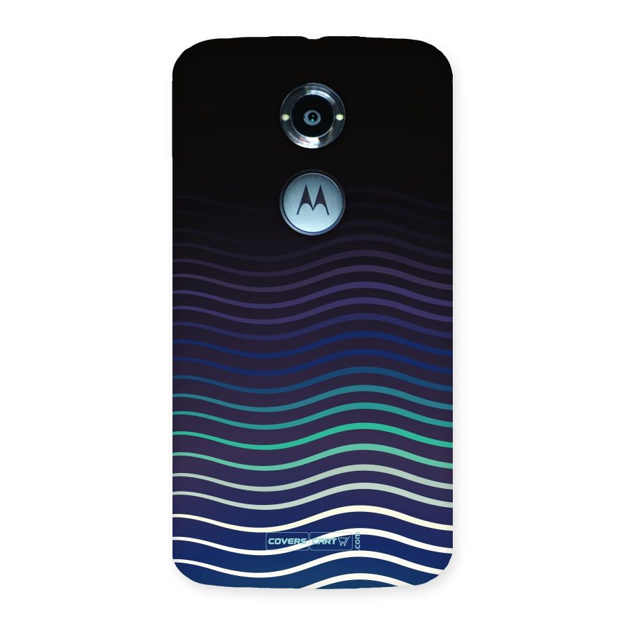 Wavy Stripes Back Case for Moto X 2nd Gen