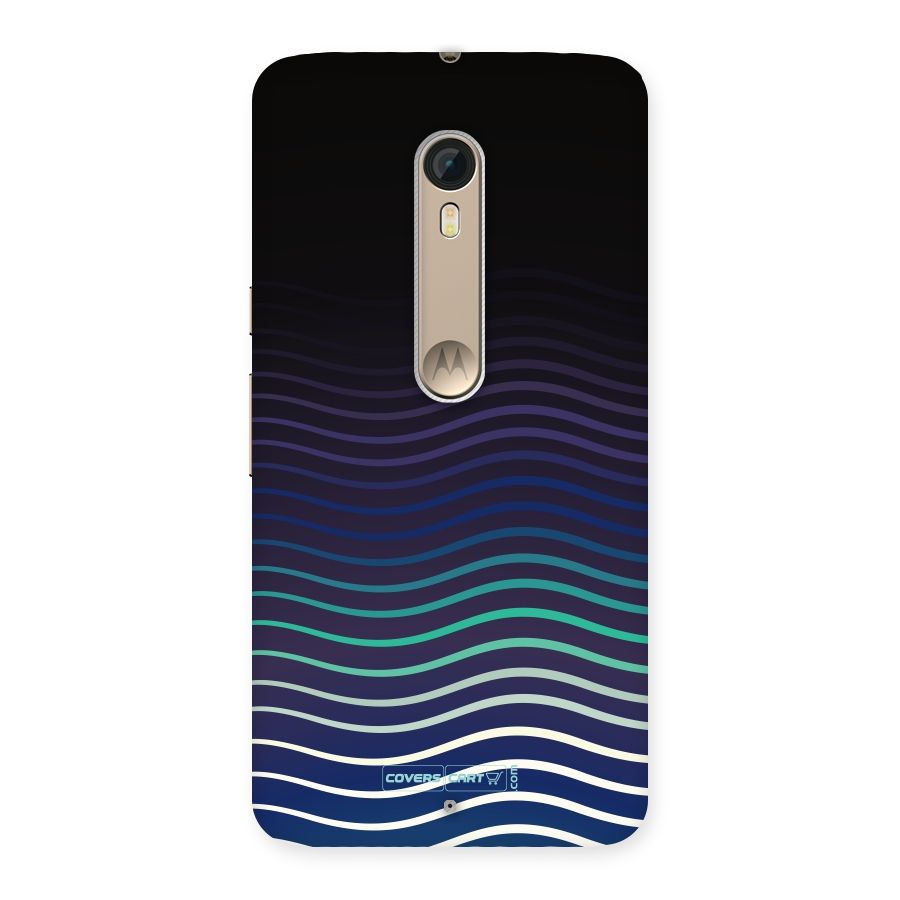 Wavy Stripes Back Case for Motorola Moto X Style