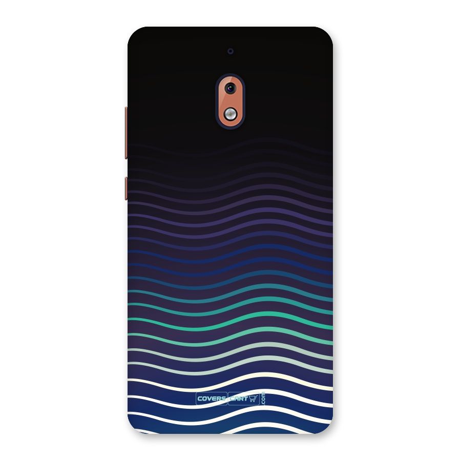 Wavy Stripes Back Case for Nokia 2.1