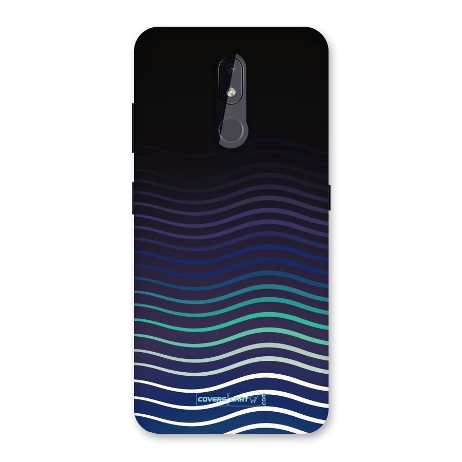 Wavy Stripes Back Case for Nokia 3.2