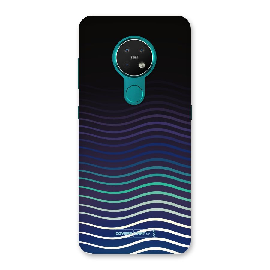 Wavy Stripes Back Case for Nokia 7.2
