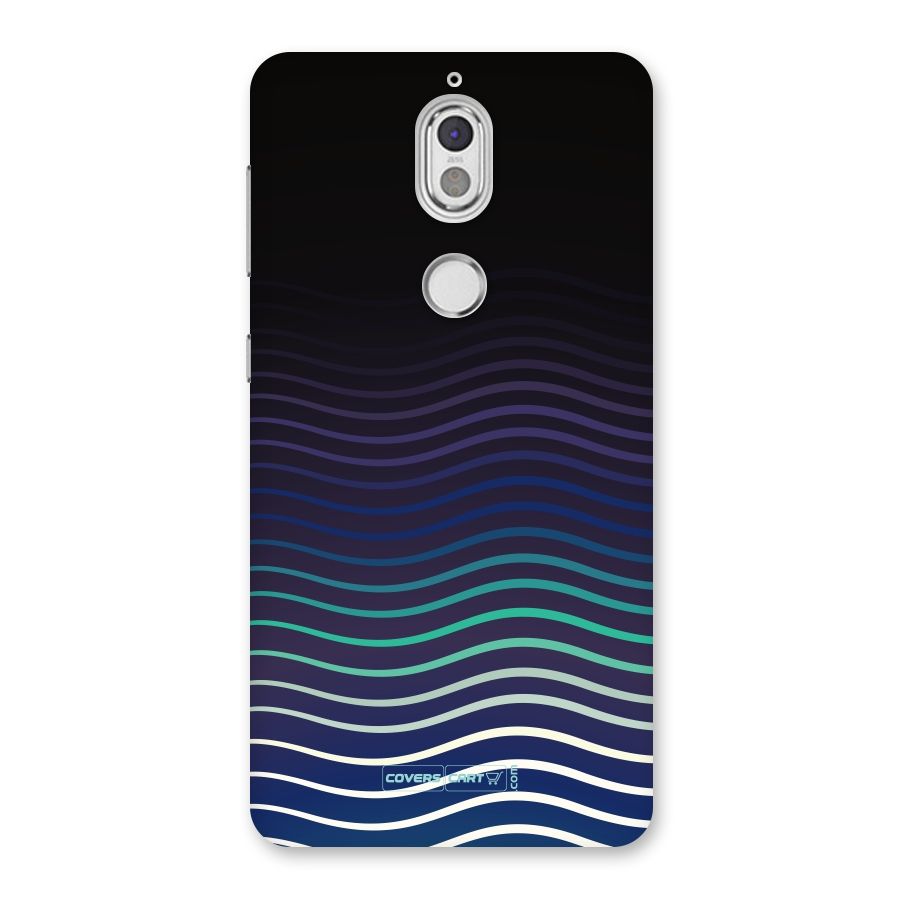 Wavy Stripes Back Case for Nokia 7