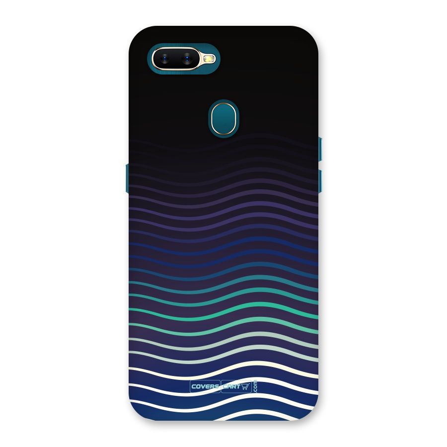 Wavy Stripes Back Case for Oppo A11k