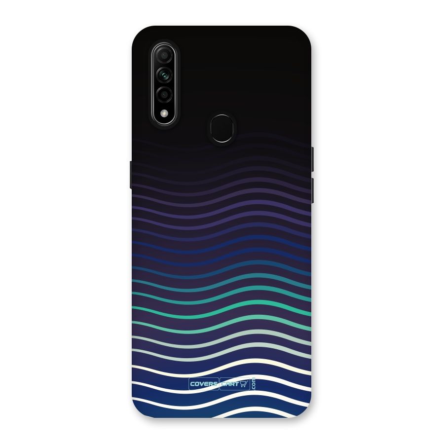 Wavy Stripes Back Case for Oppo A31