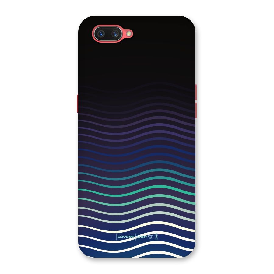 Wavy Stripes Back Case for Oppo A3s