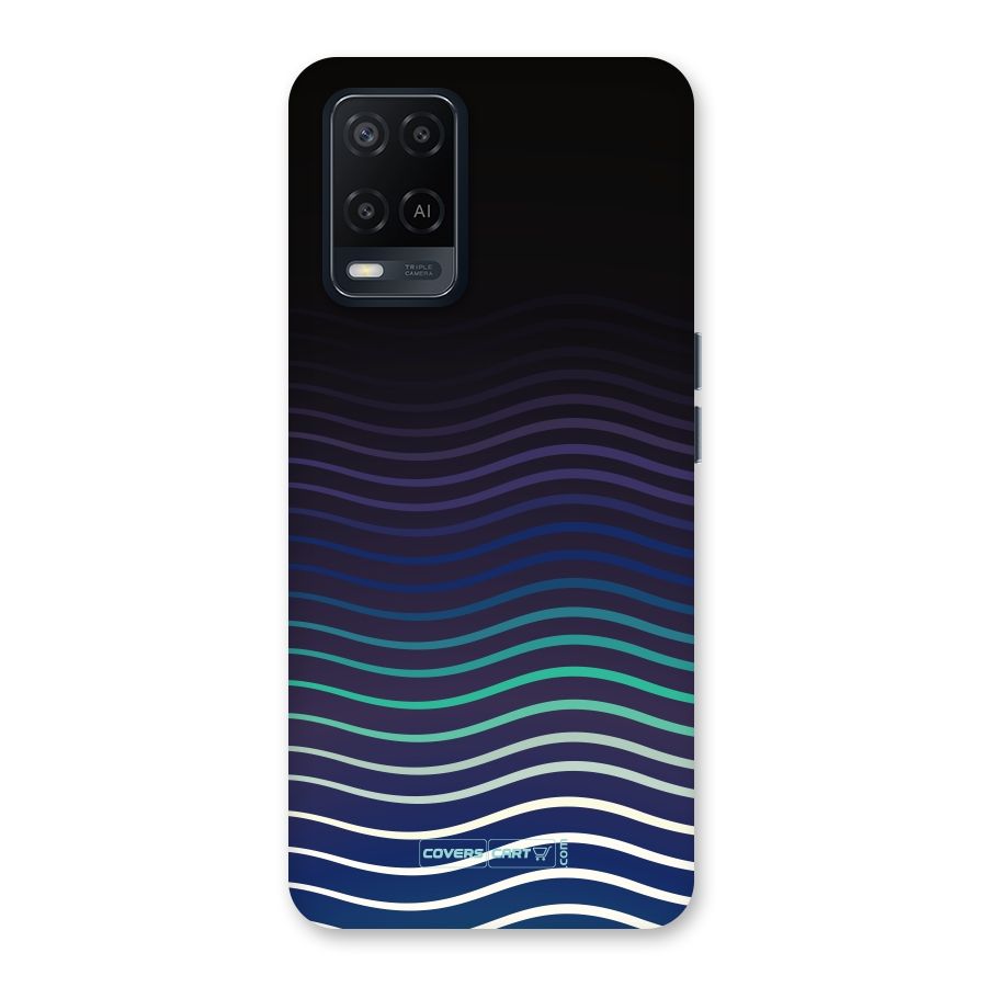 Wavy Stripes Back Case for Oppo A54