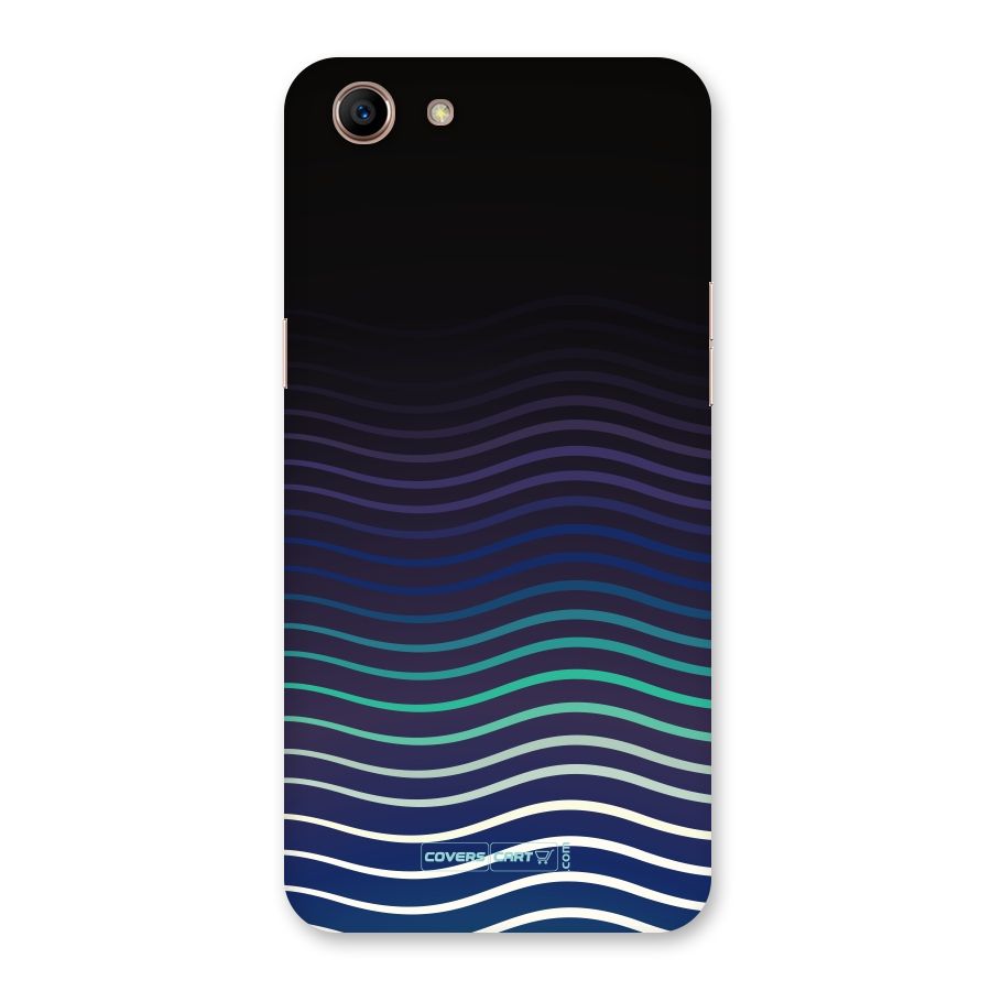 Wavy Stripes Back Case for Oppo A83 (2018)