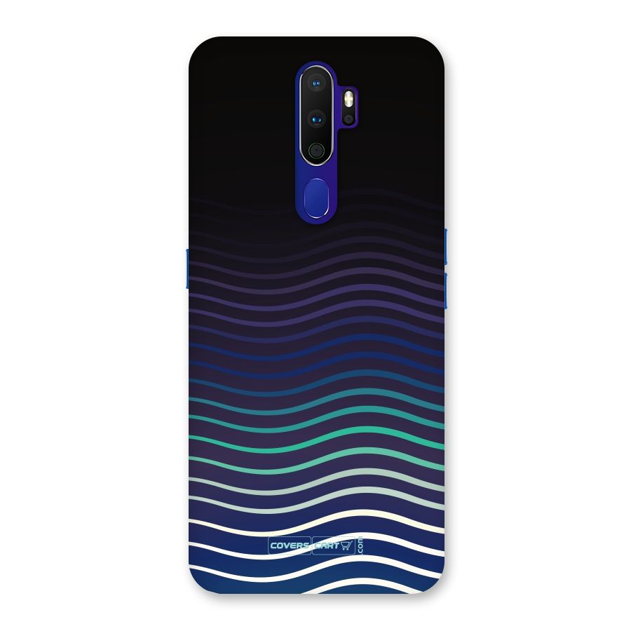 Wavy Stripes Back Case for Oppo A9 (2020)
