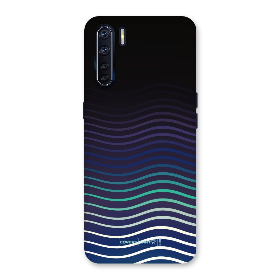 Wavy Stripes Back Case for Oppo F15