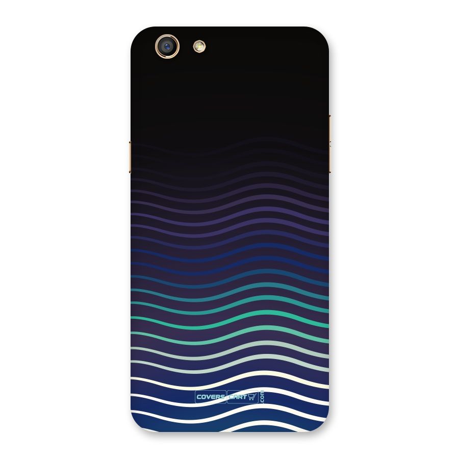 Wavy Stripes Back Case for Oppo F3
