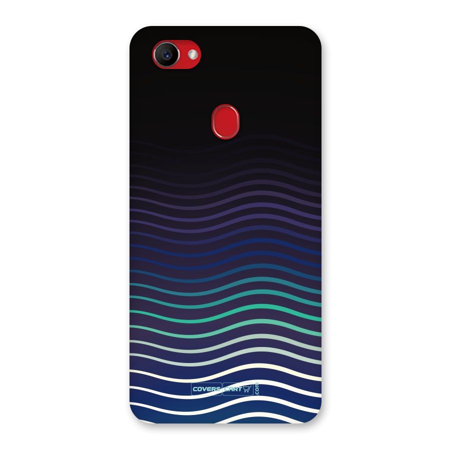 Wavy Stripes Back Case for Oppo F7