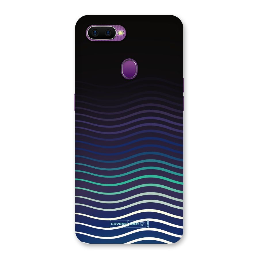 Wavy Stripes Back Case for Oppo F9