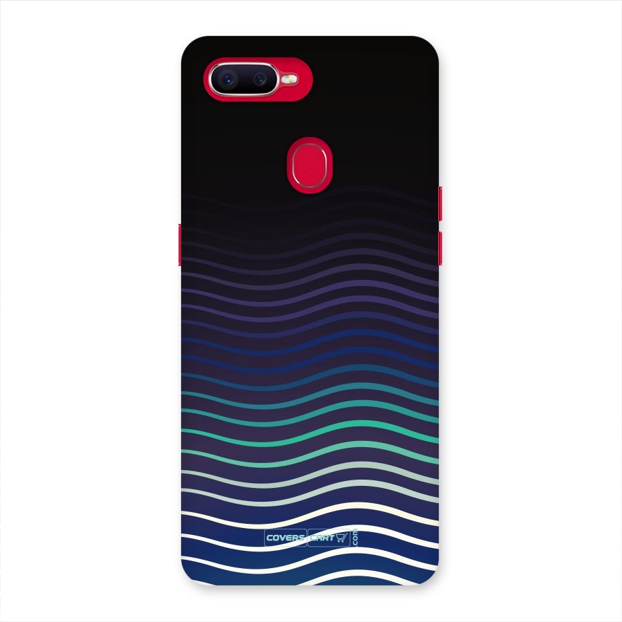 Wavy Stripes Back Case for Oppo F9 Pro