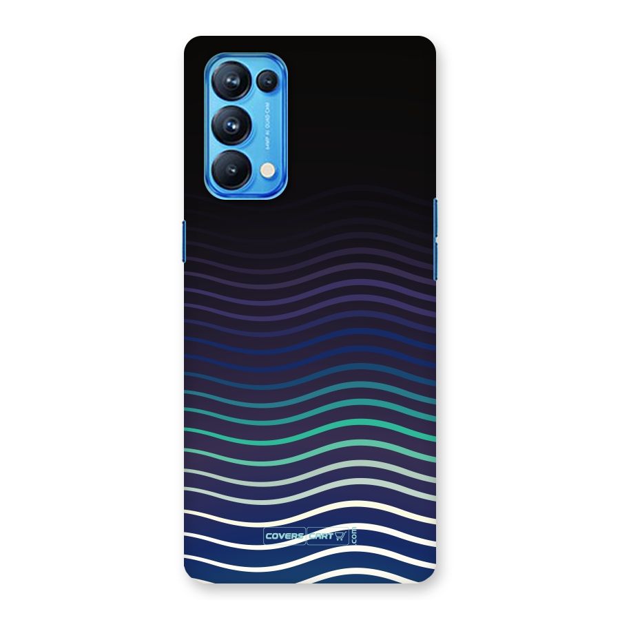 Wavy Stripes Back Case for Oppo Reno5 Pro 5G