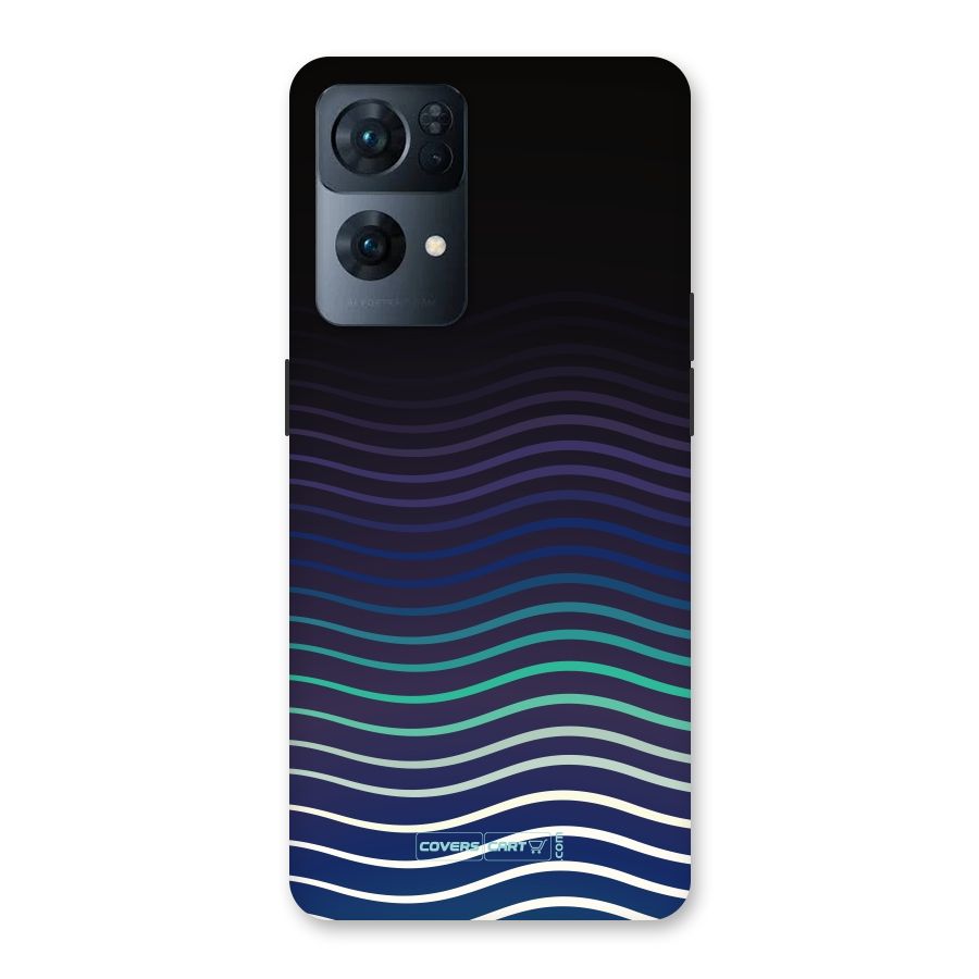 Wavy Stripes Back Case for Oppo Reno7 Pro 5G