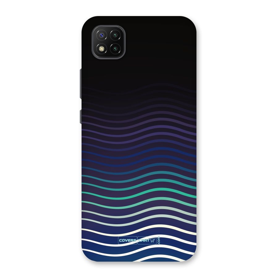 Wavy Stripes Back Case for Poco C3