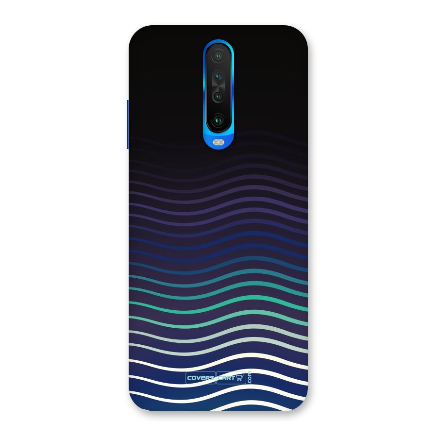 Wavy Stripes Back Case for Poco X2