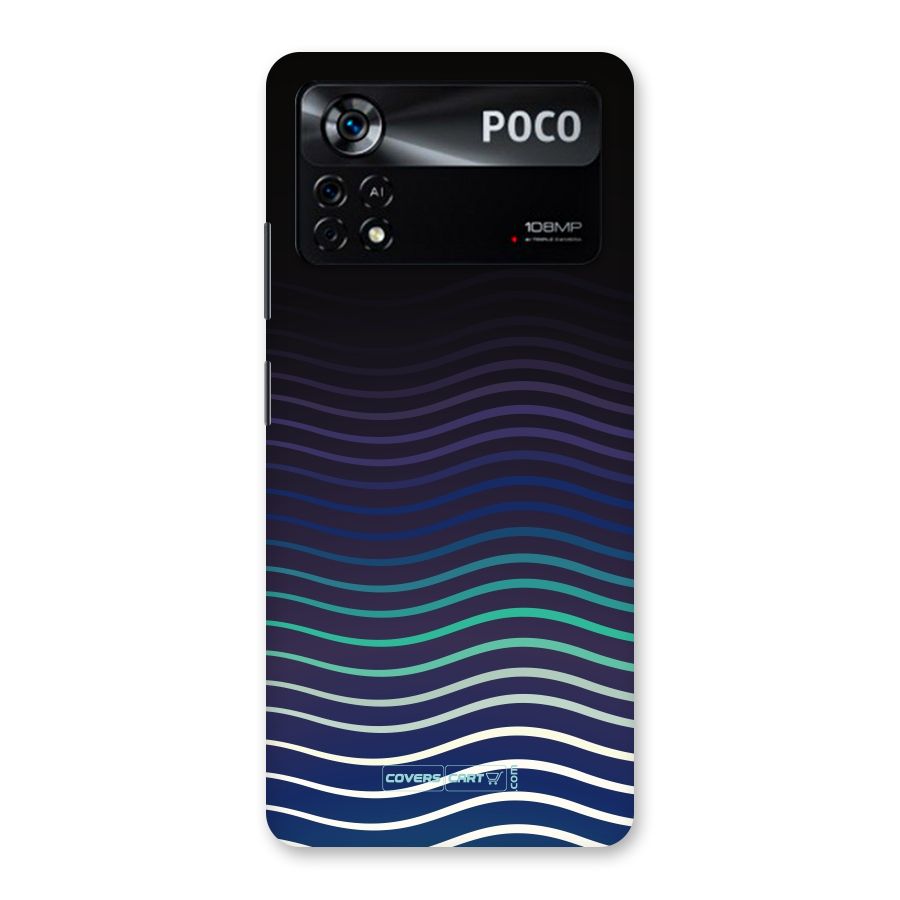 Wavy Stripes Back Case for Poco X4 Pro 5G