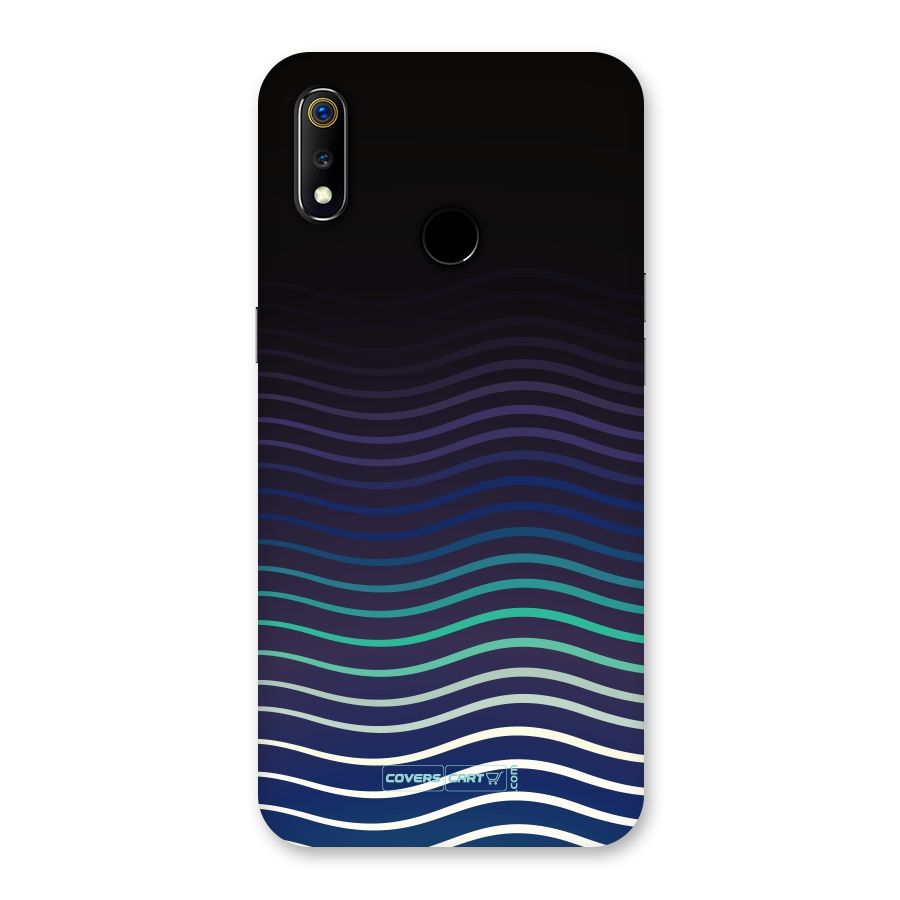 Wavy Stripes Back Case for Realme 3