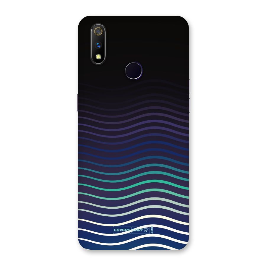 Wavy Stripes Back Case for Realme 3 Pro