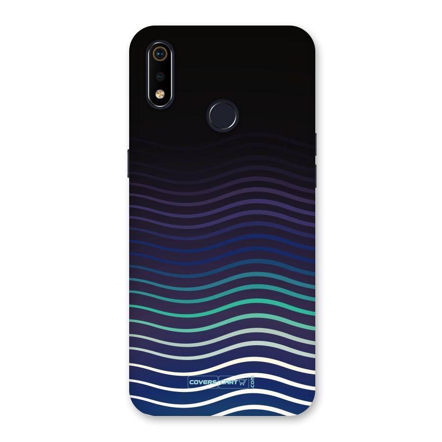 Wavy Stripes Back Case for Realme 3i