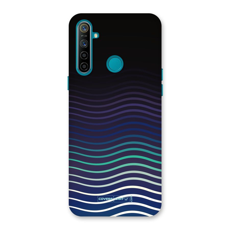 Wavy Stripes Back Case for Realme 5i