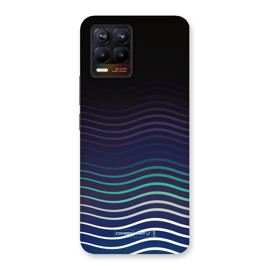 Wavy Stripes Back Case for Realme 8