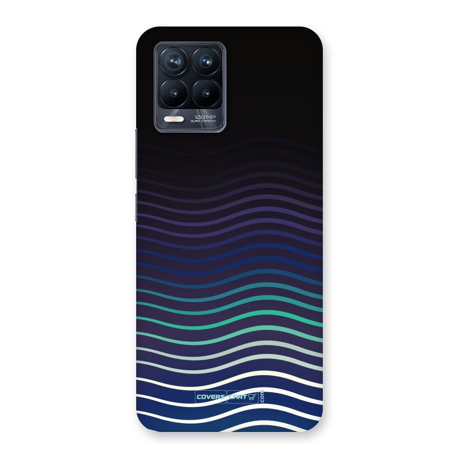 Wavy Stripes Back Case for Realme 8 Pro