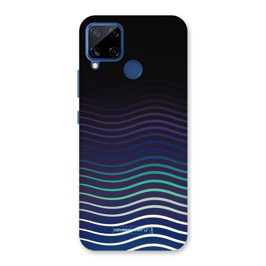Wavy Stripes Back Case for Realme C15