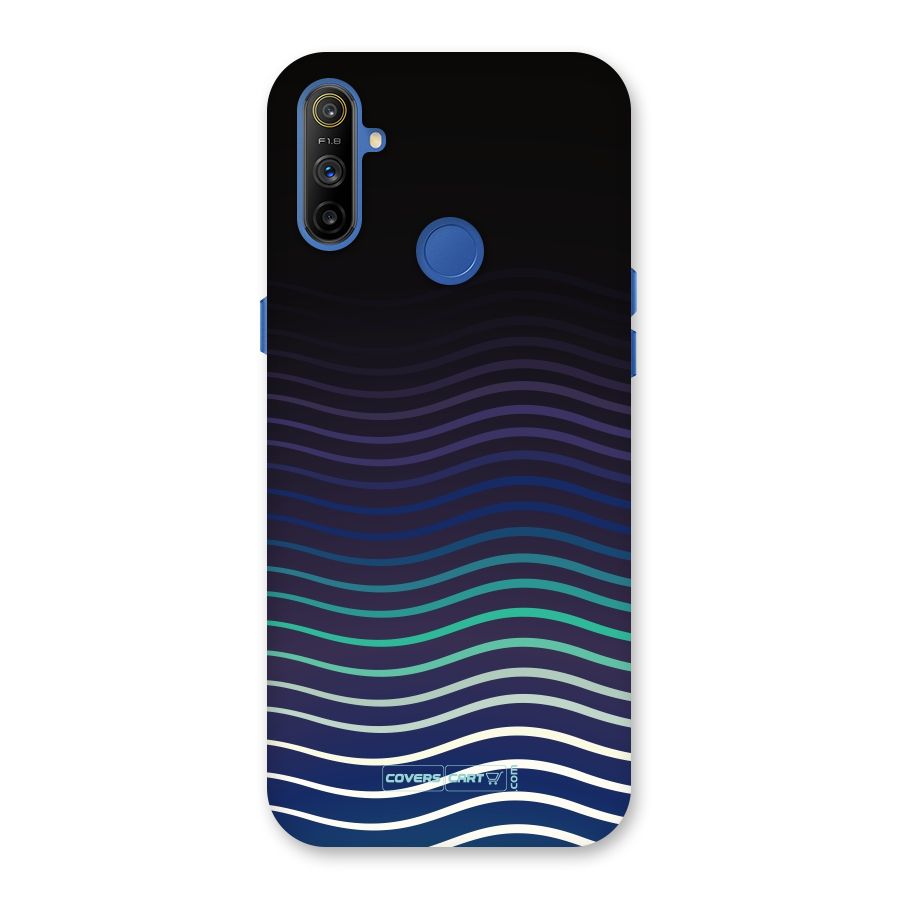 Wavy Stripes Back Case for Realme Narzo 10A