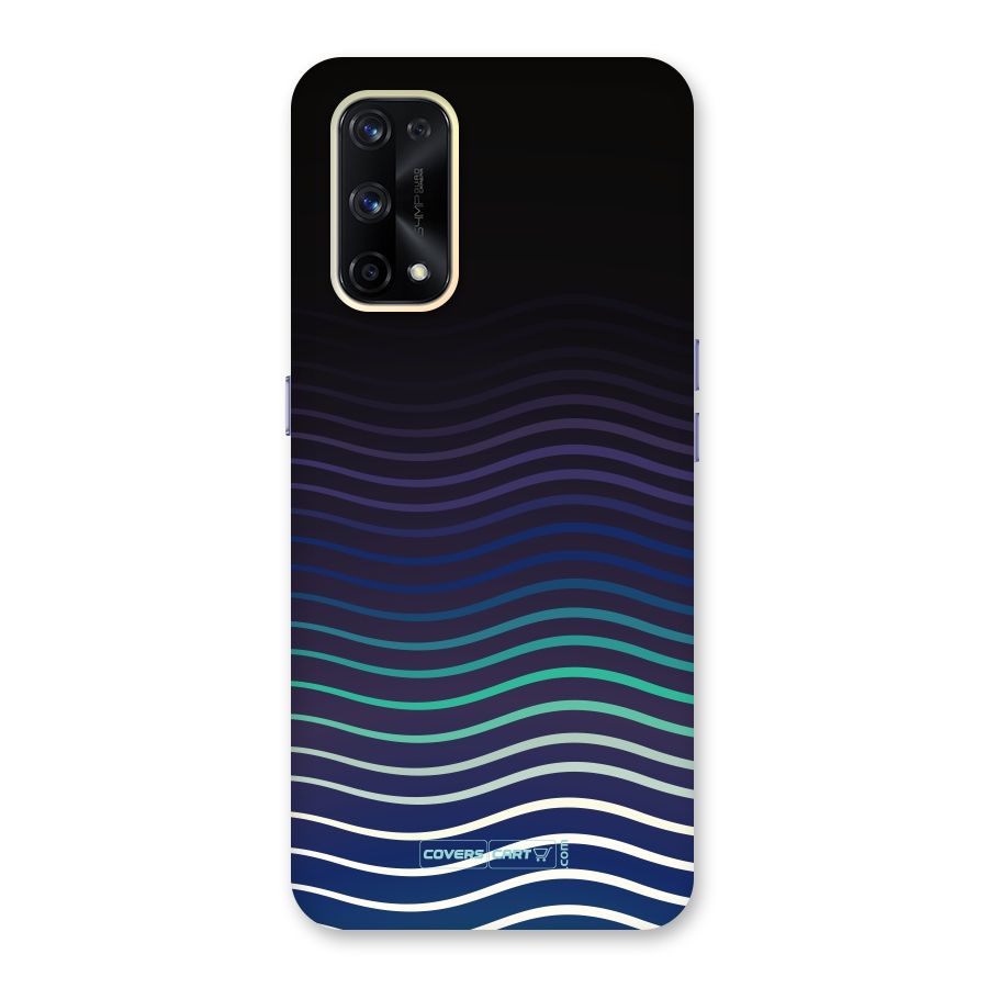 Wavy Stripes Glass Back Case for Realme X7 Pro
