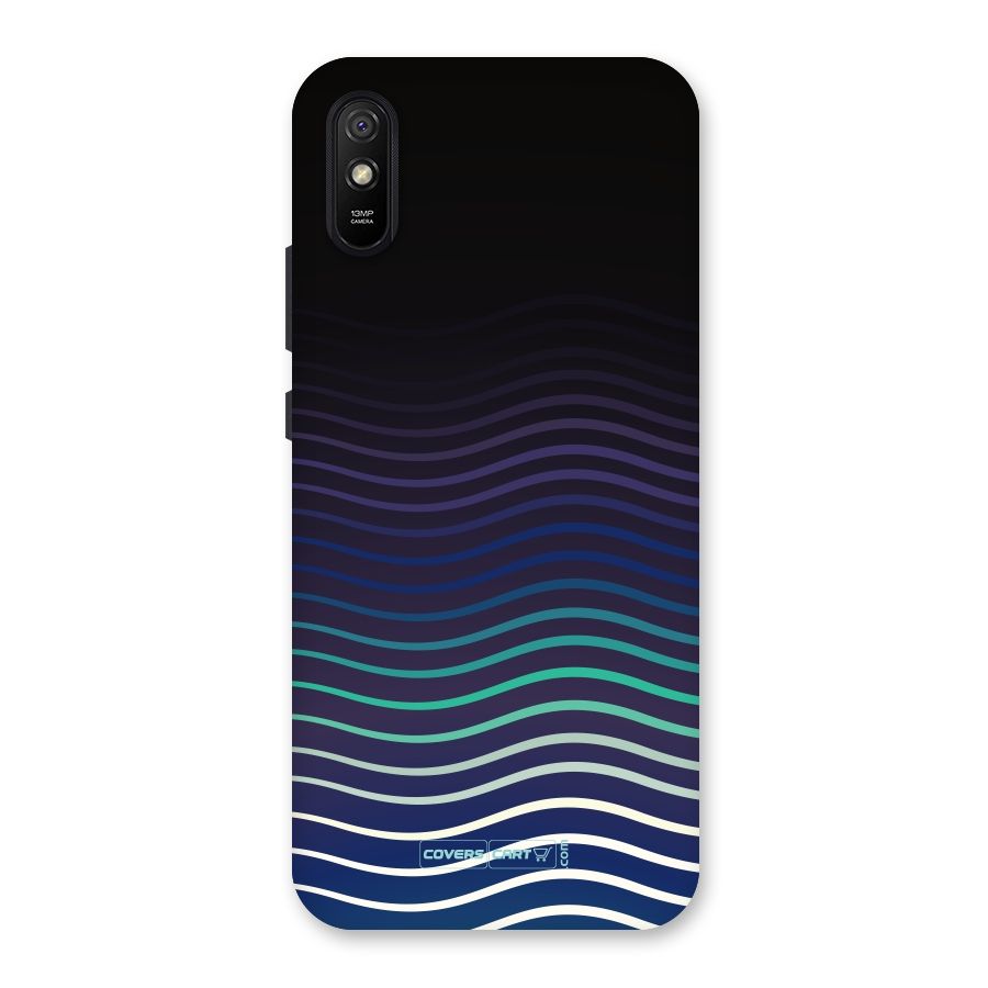 Wavy Stripes Back Case for Redmi 9i