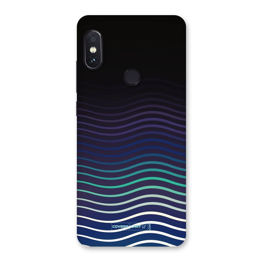 Wavy Stripes Back Case for Redmi Note 5 Pro