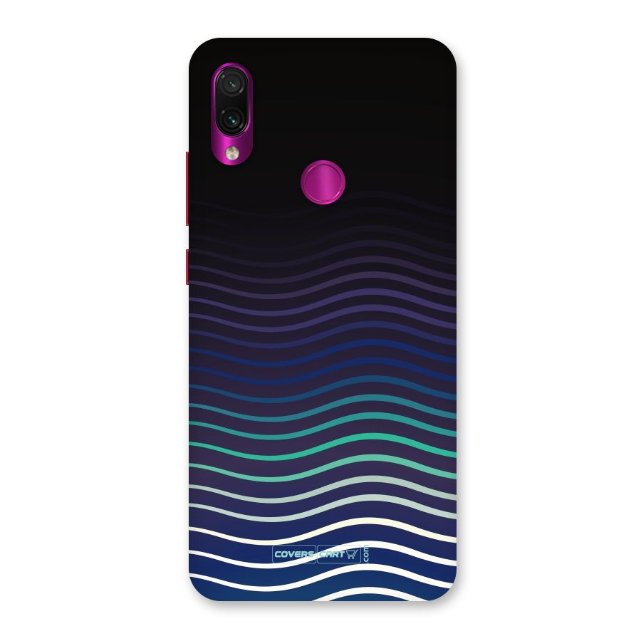 Wavy Stripes Back Case for Redmi Note 7 Pro