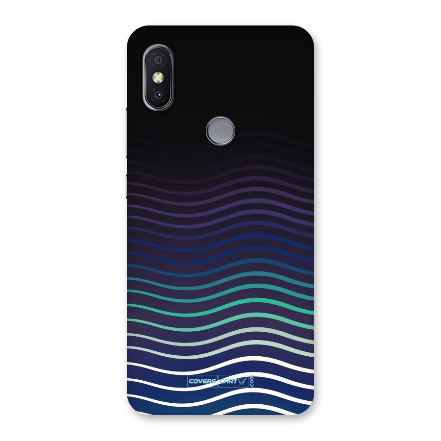 Wavy Stripes Back Case for Redmi Y2