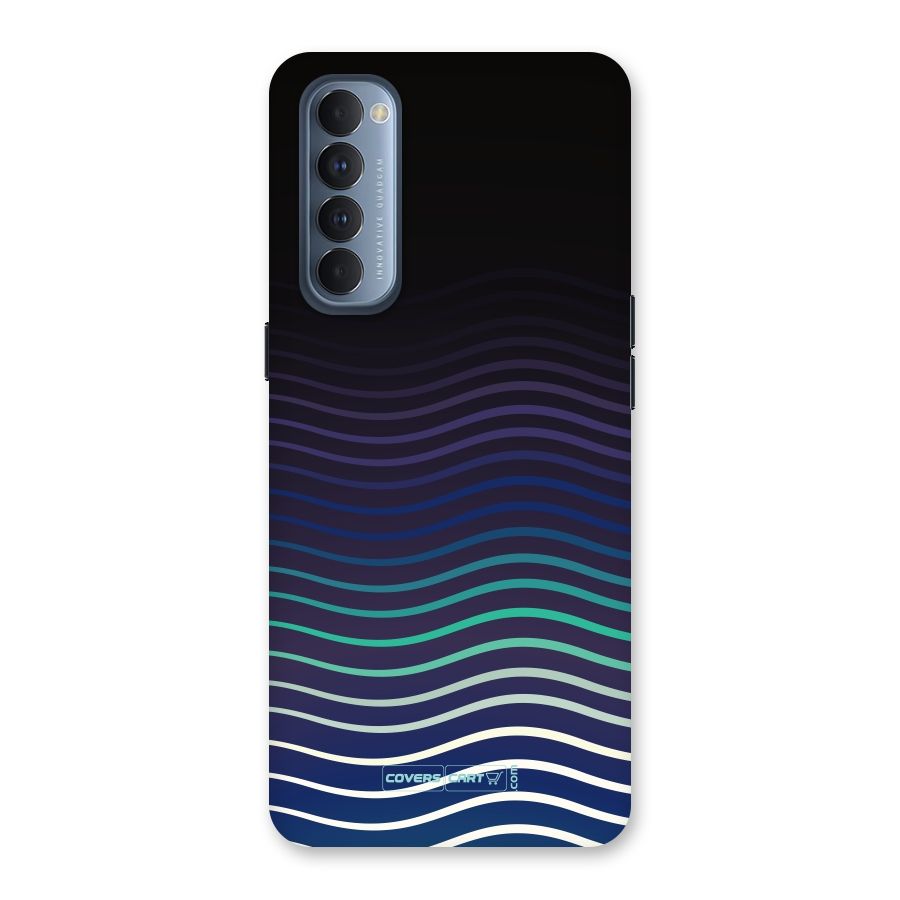 Wavy Stripes Back Case for Reno4 Pro