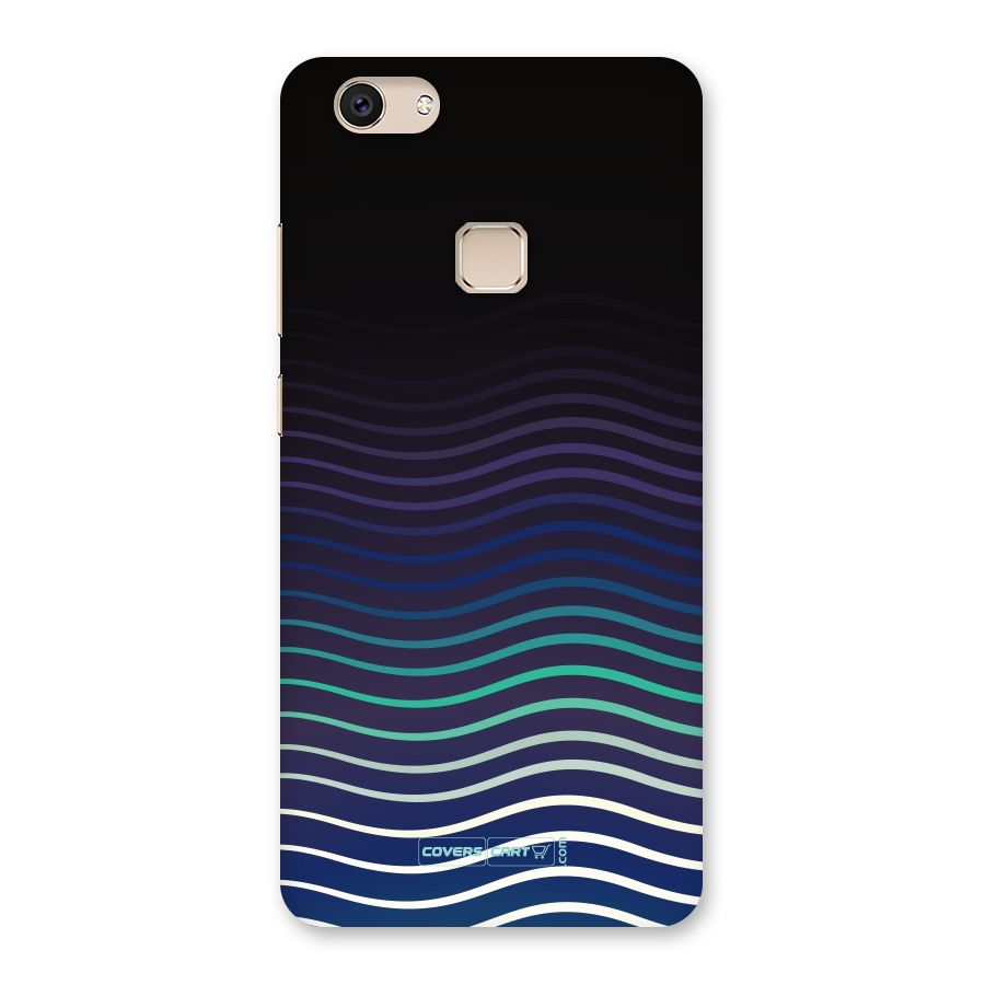Wavy Stripes Back Case for Vivo V7