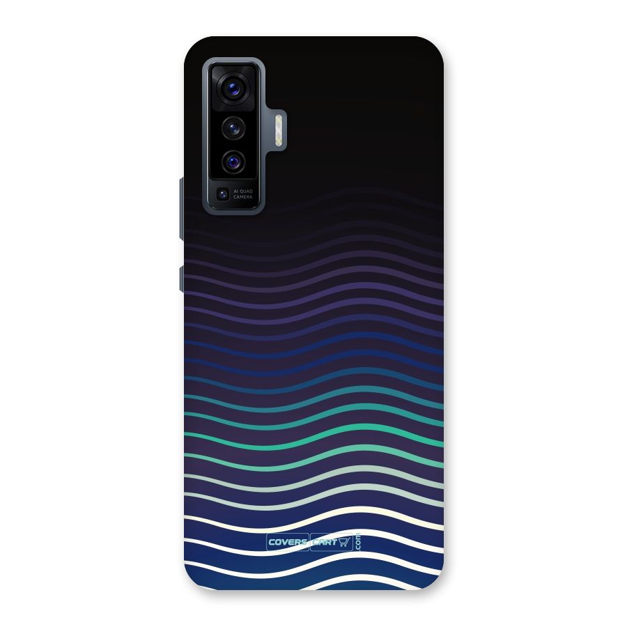 Wavy Stripes Back Case for Vivo X50