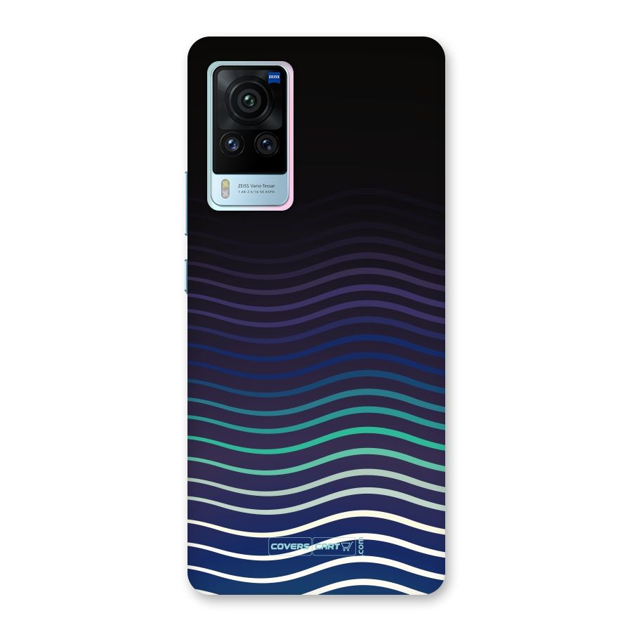Wavy Stripes Back Case for Vivo X60 Pro