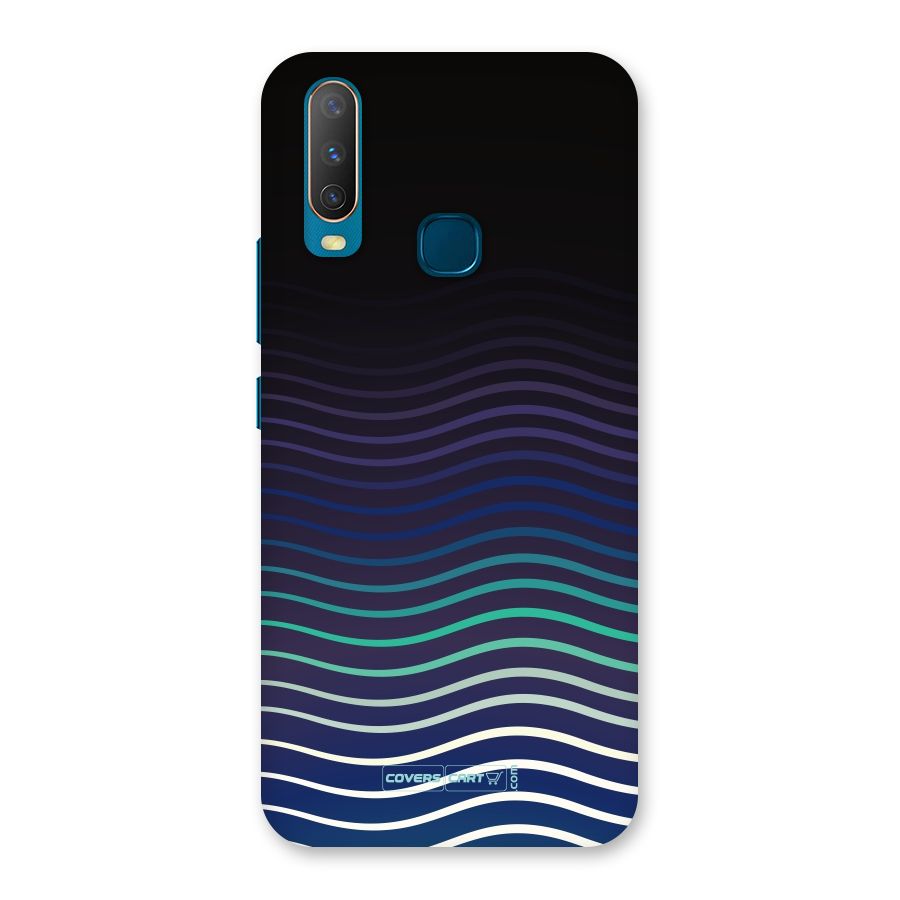 Wavy Stripes Back Case for Vivo Y17