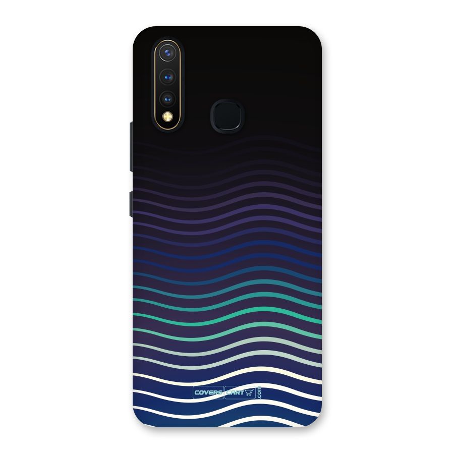 Wavy Stripes Back Case for Vivo Y19