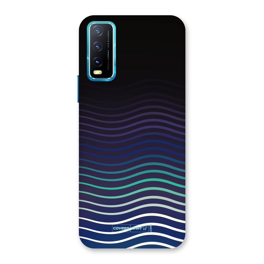 Wavy Stripes Back Case for Vivo Y20A