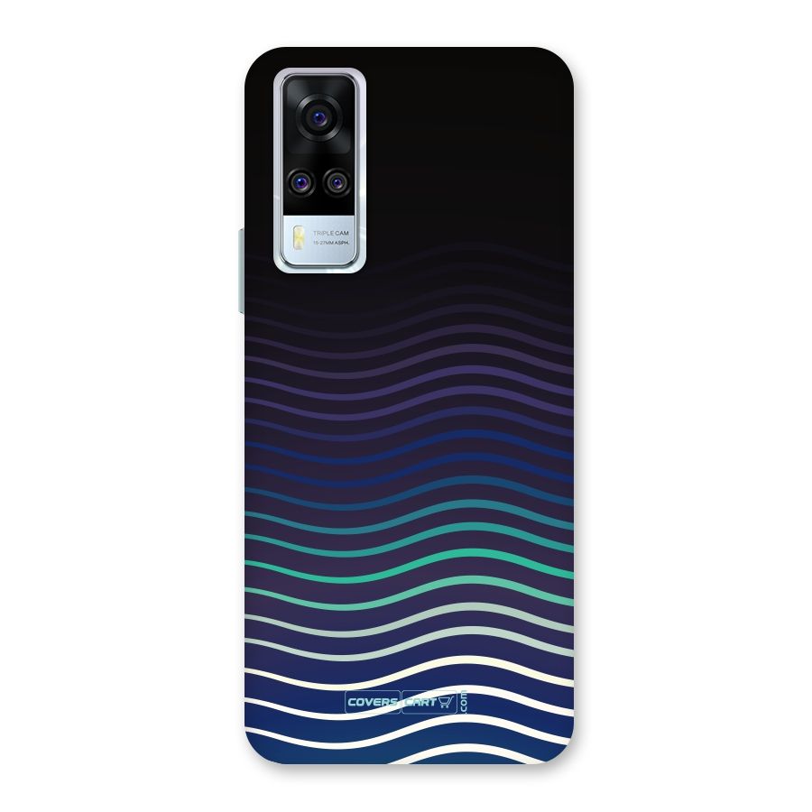 Wavy Stripes Back Case for Vivo Y31
