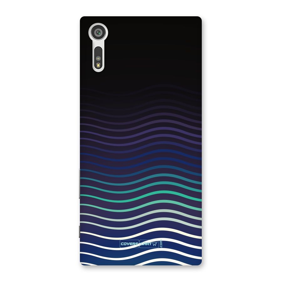 Wavy Stripes Back Case for Xperia XZ