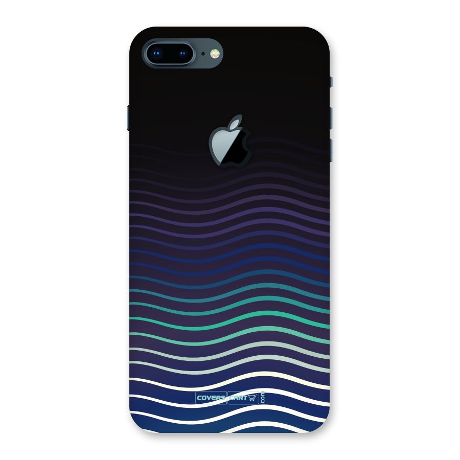 Wavy Stripes Back Case for iPhone 7 Plus Apple Cut
