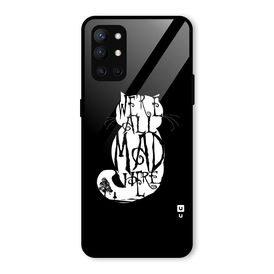 We All Mad Here Glass Back Case for OnePlus 9R